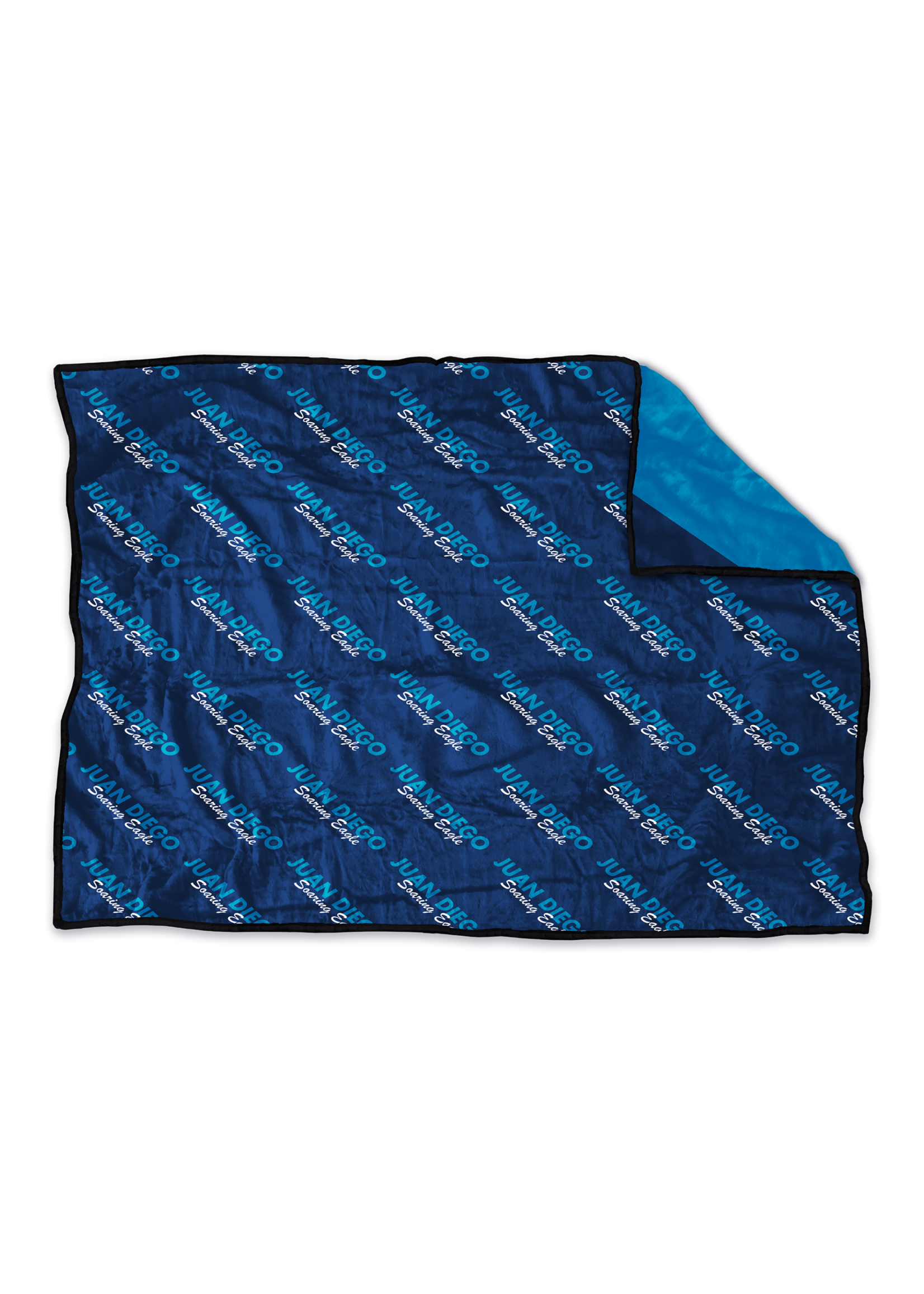 NON-UNIFORM JD D-Luxe Plush Spirit Wrap Blanket, Soaring Eagle, A