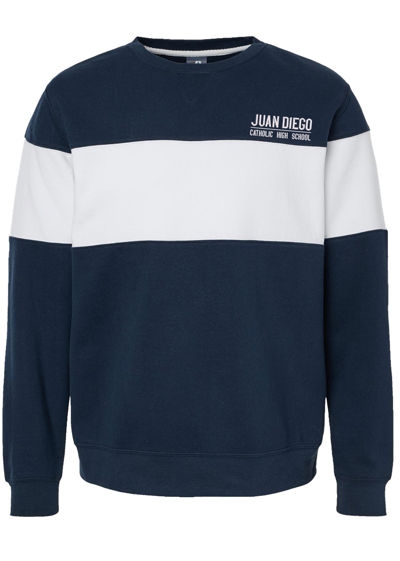NON-UNIFORM Juan Diego Crewneck - Wide Stripe Pullover, unisex