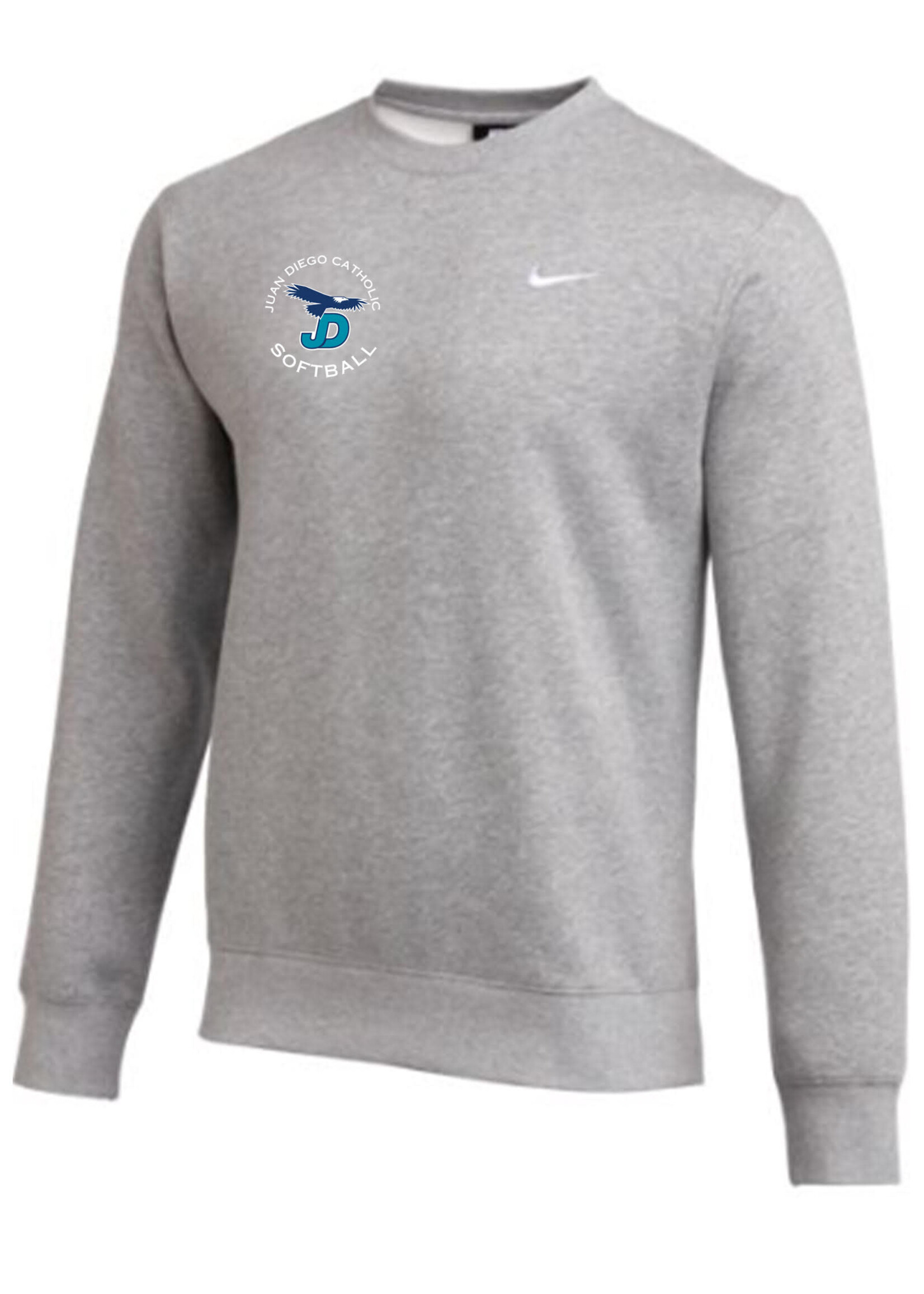 NON-UNIFORM JD Softball Nike Club Crew Neck Sweatshirt, custom options