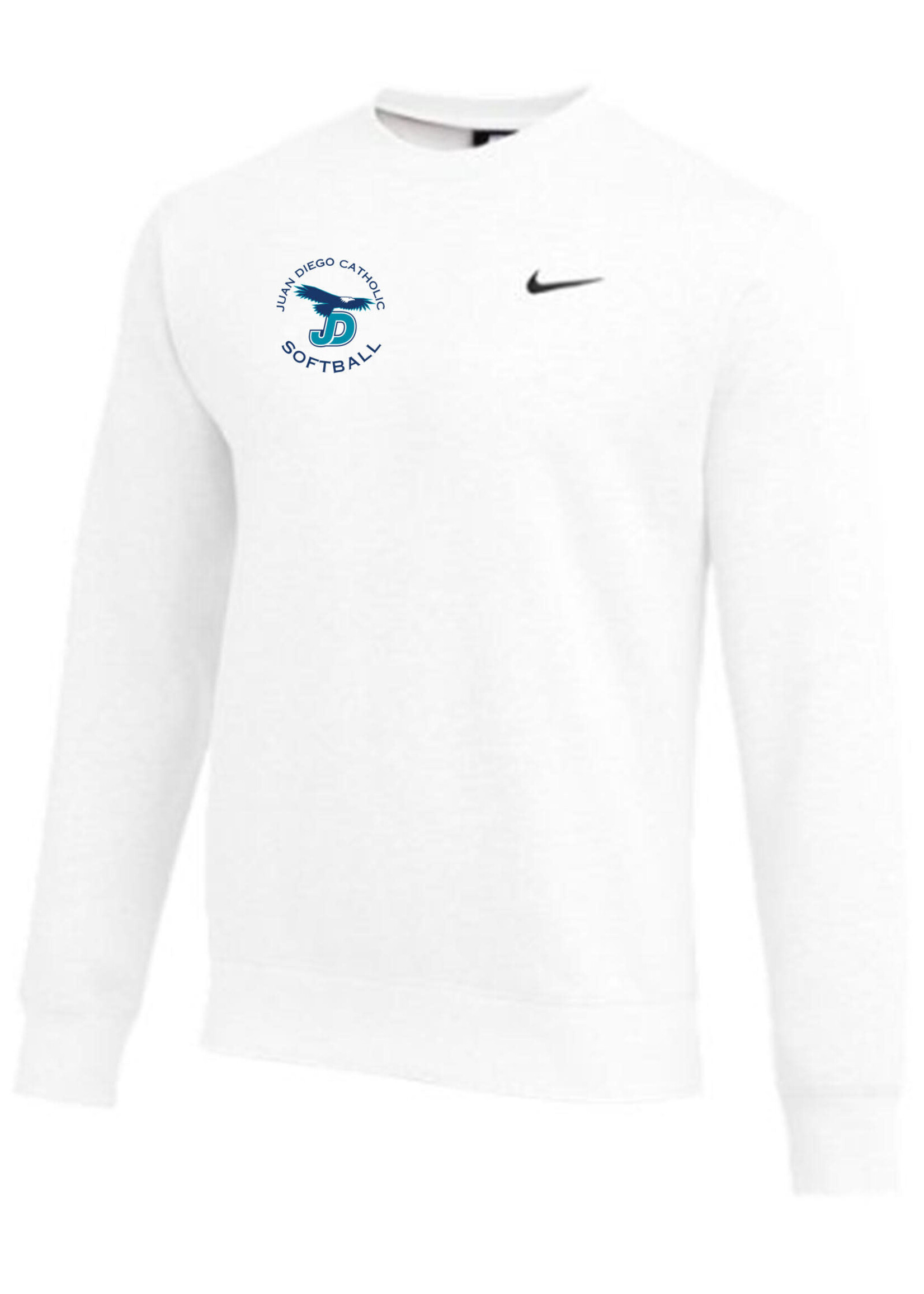 NON-UNIFORM JD Softball Nike Club Crew Neck Sweatshirt, custom options