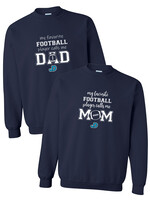 NON-UNIFORM My Favorite FOOTBALL Player Calls Me crew neck sweatshirt