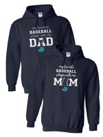NON-UNIFORM My Favorite BASEBALL Player Calls Me hoodie