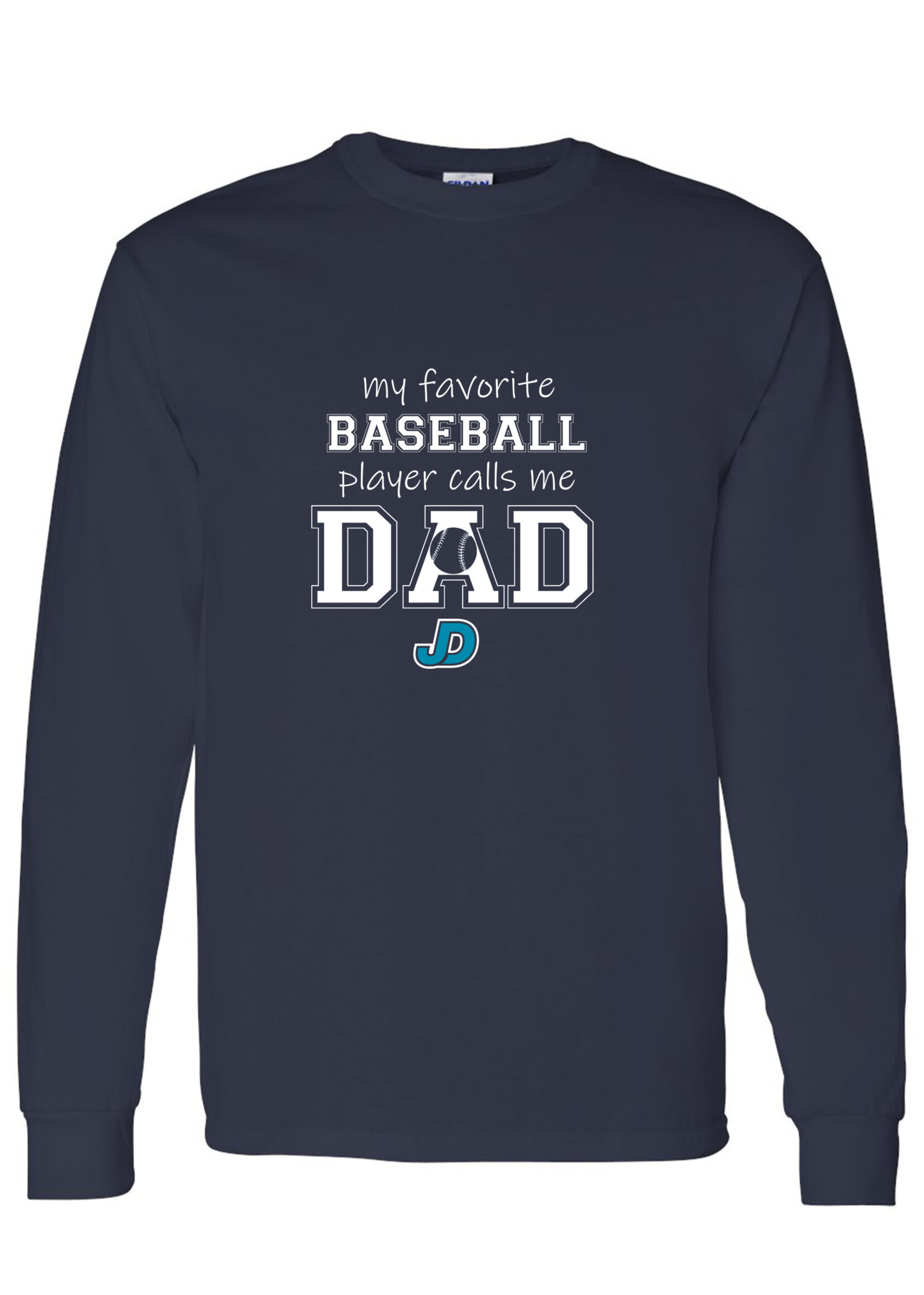 NON-UNIFORM My Favorite BASEBALL Player Calls Me long sleeve t-shirt