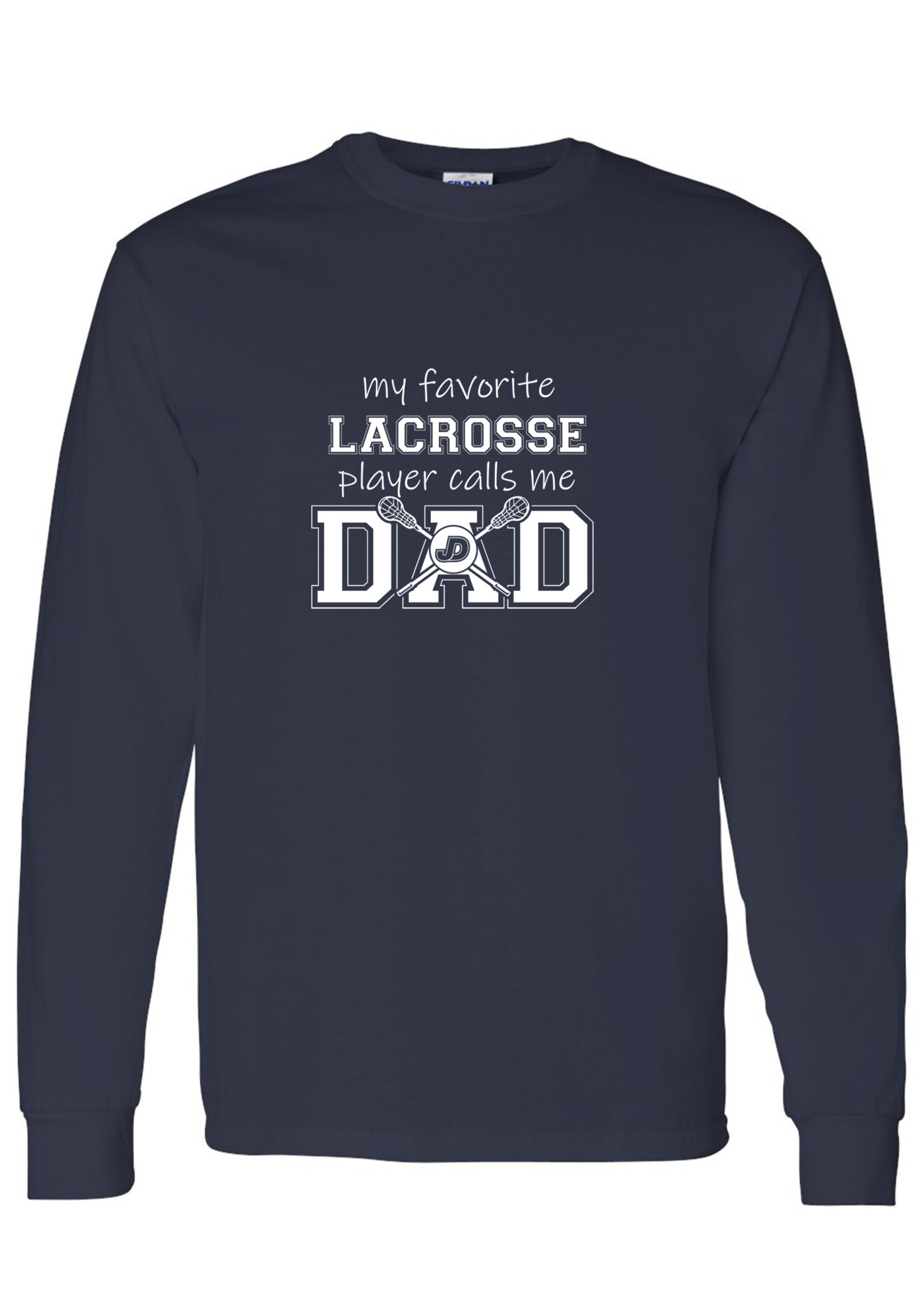 NON-UNIFORM My Favorite LACROSSE Player Calls Me long sleeve t-shirt