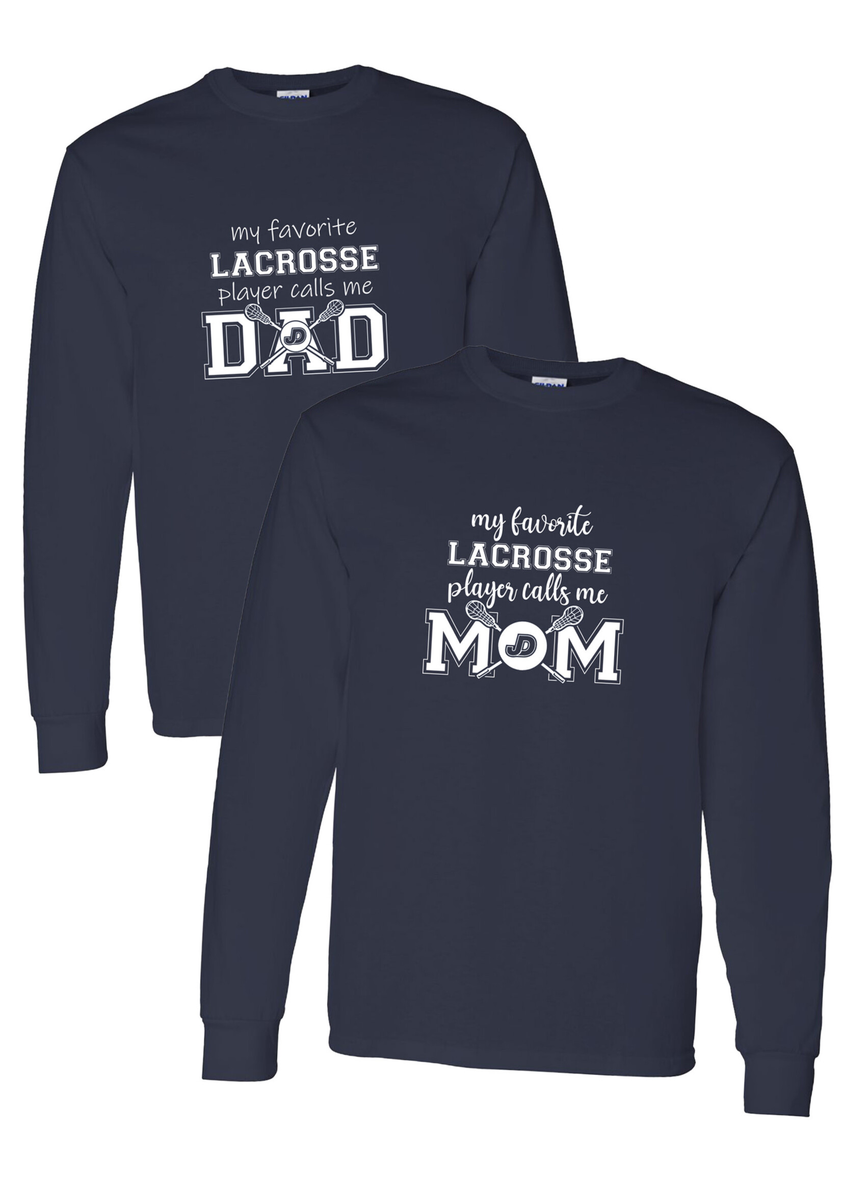 NON-UNIFORM My Favorite LACROSSE Player Calls Me long sleeve t-shirt