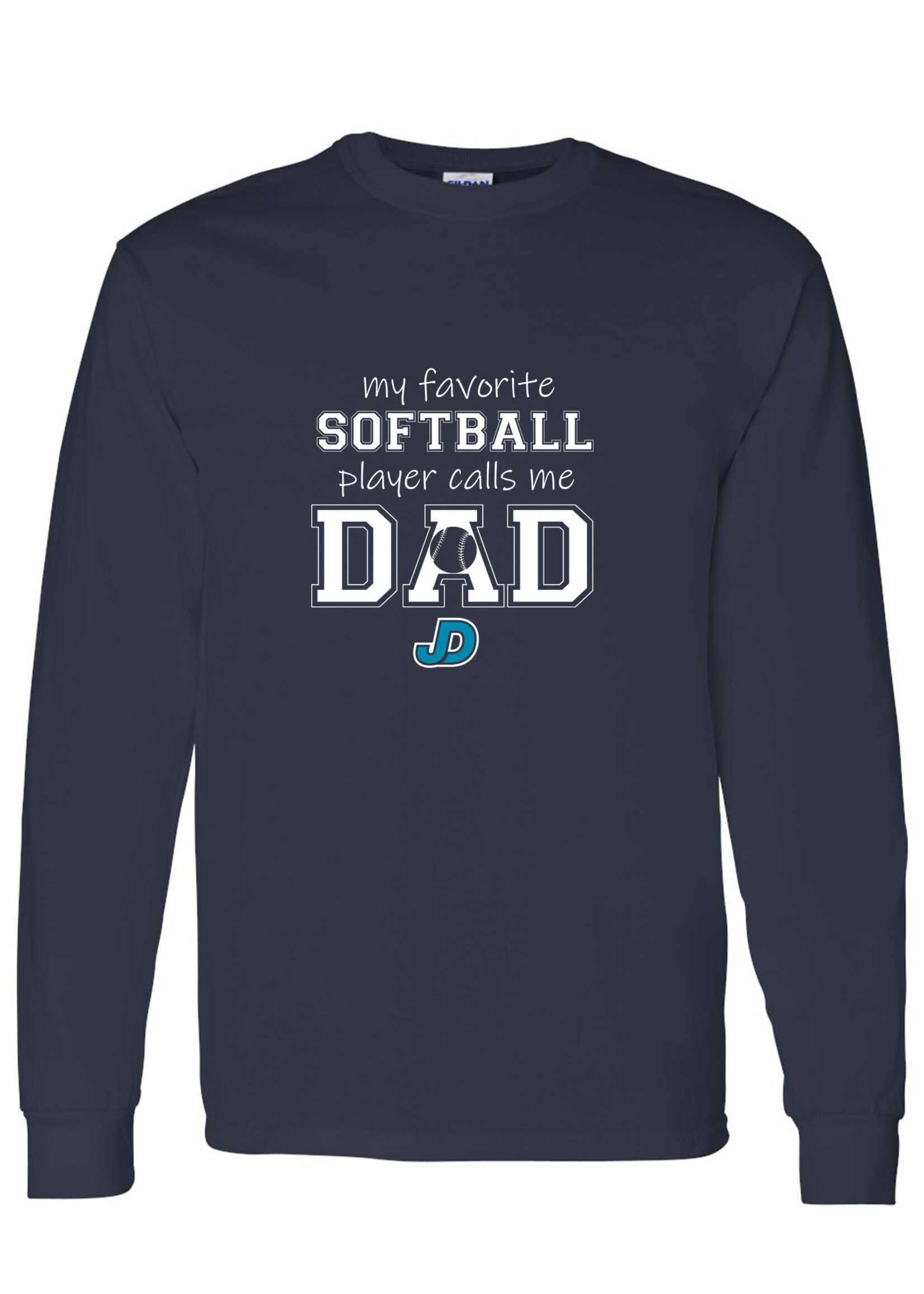 NON-UNIFORM My Favorite SOFTBALL Player Calls Me long sleeve t-shirt