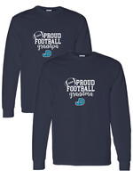 NON-UNIFORM Proud FOOTBALL Grandparent long sleeve t-shirt