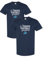 NON-UNIFORM Proud FOOTBALL Grandparent short sleeve t-shirt