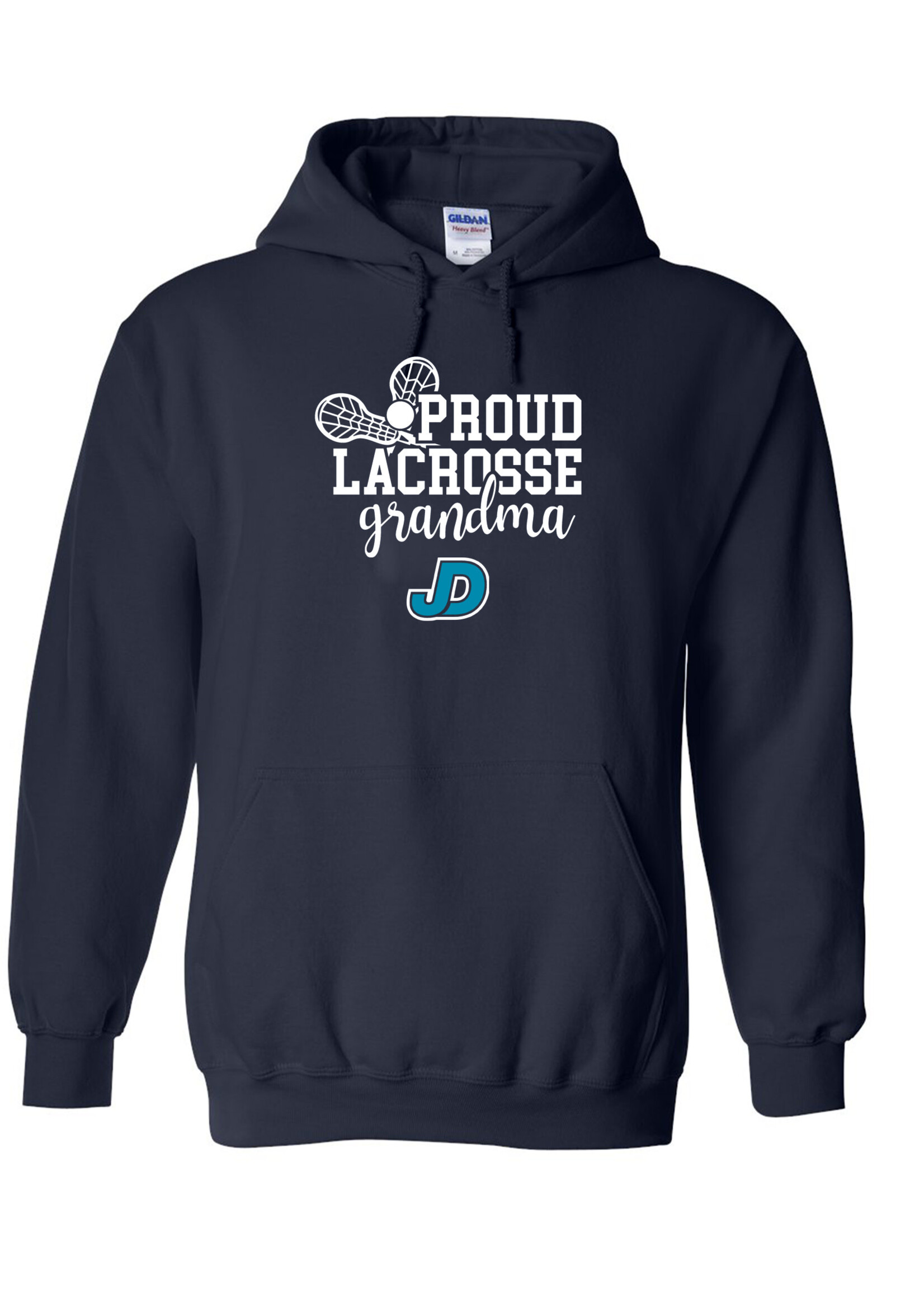 NON-UNIFORM Proud LACROSSE Grandparent hoodie