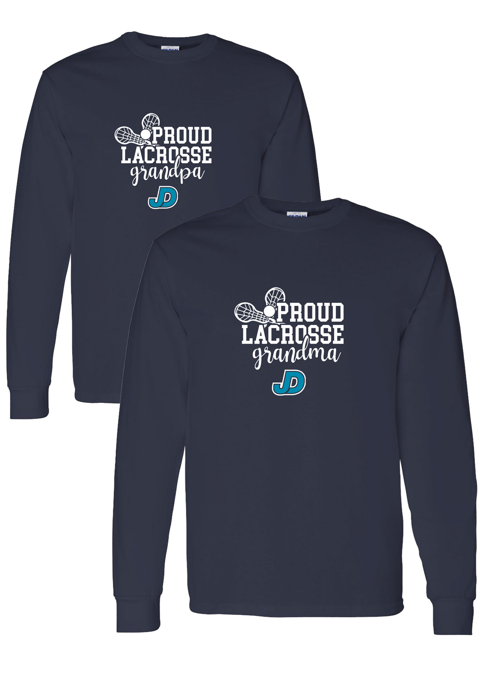 NON-UNIFORM Proud LAROSSE Grandparent long sleeve t-shirt