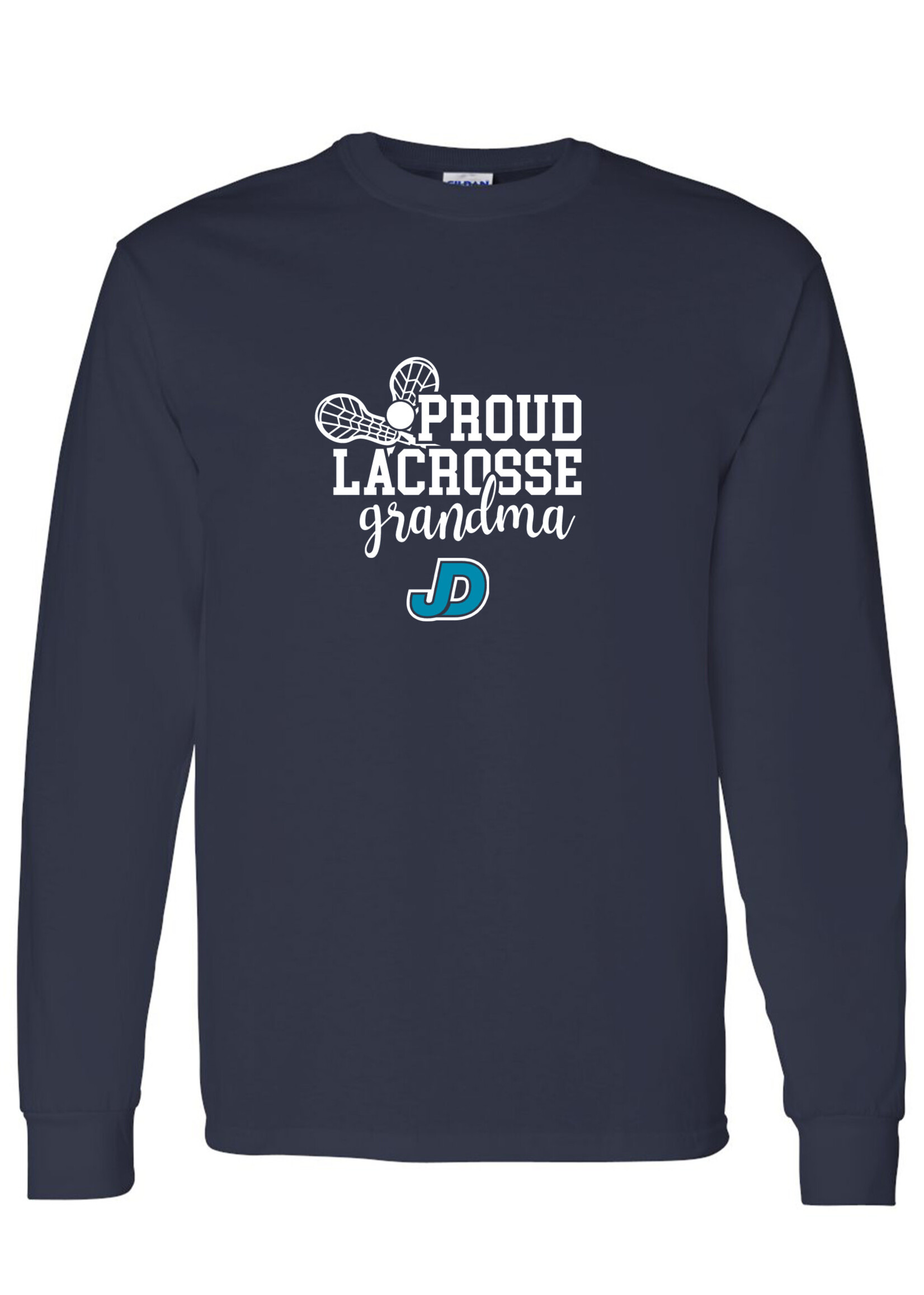NON-UNIFORM Proud LAROSSE Grandparent long sleeve t-shirt