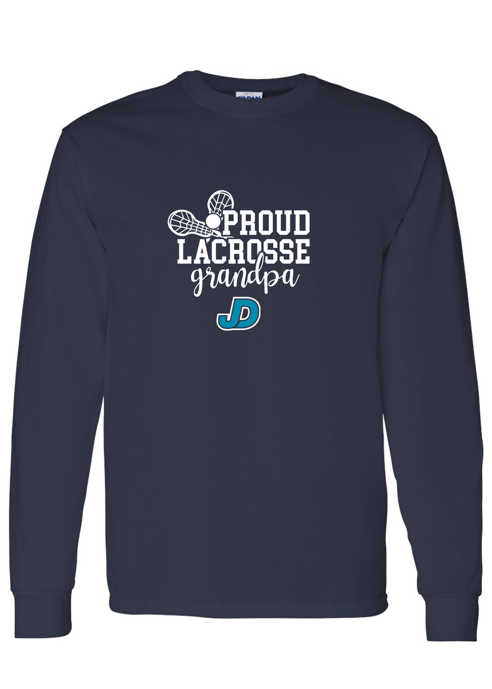 NON-UNIFORM Proud LAROSSE Grandparent long sleeve t-shirt