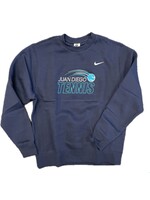 NON-UNIFORM JD Tennis Embroidered Nike Club Crew Neck Sweatshirt