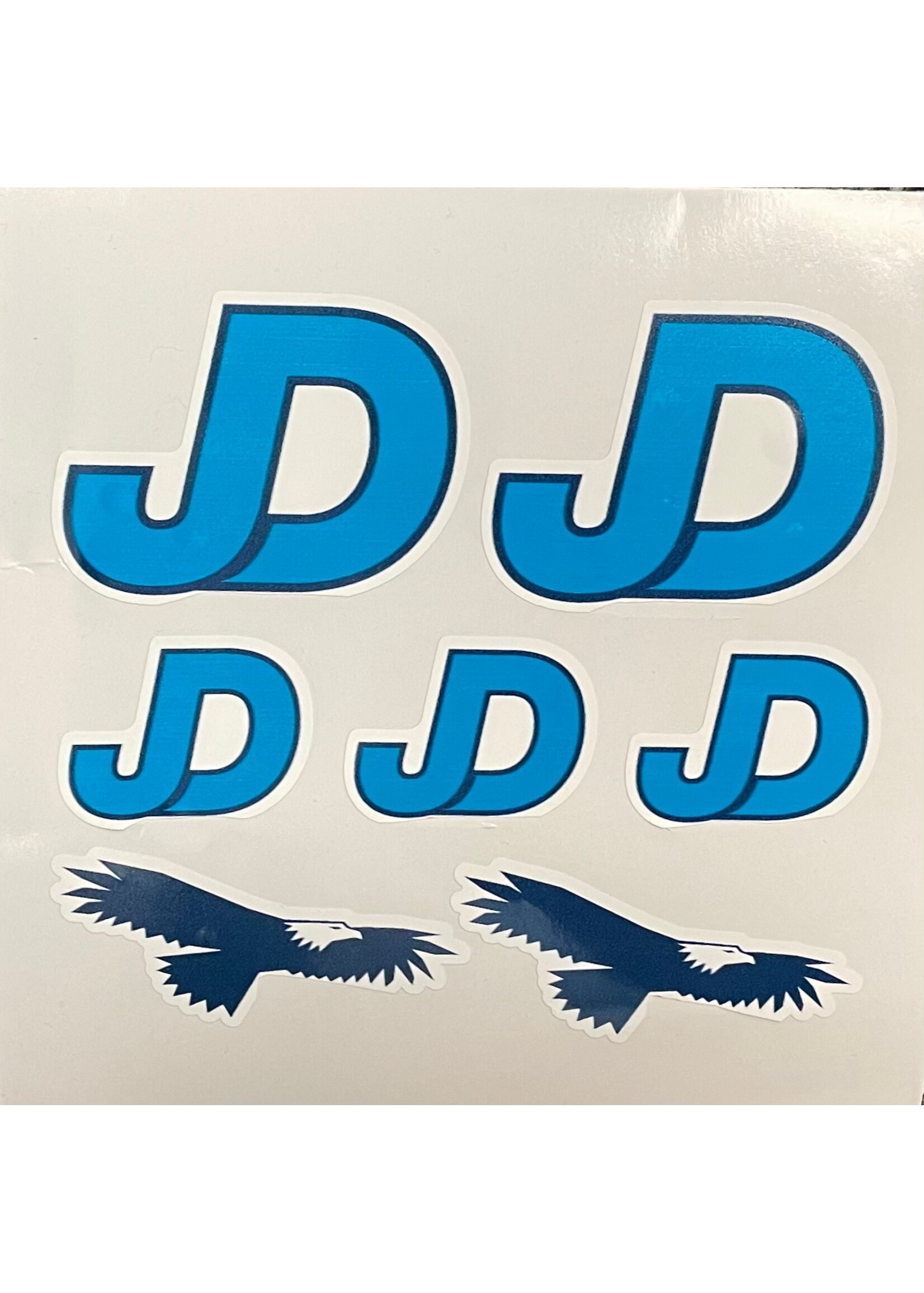 NON-UNIFORM JD Sticker Set -variety removable & reusable decals
