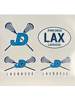 NON-UNIFORM JD Sticker Set -Lax removable & reusable decals