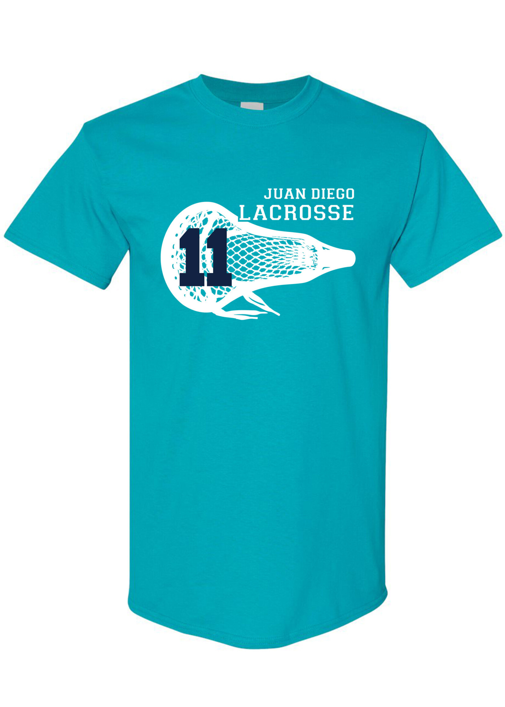 NON-UNIFORM Juan Diego Lacrosse Custom Number t-shirt