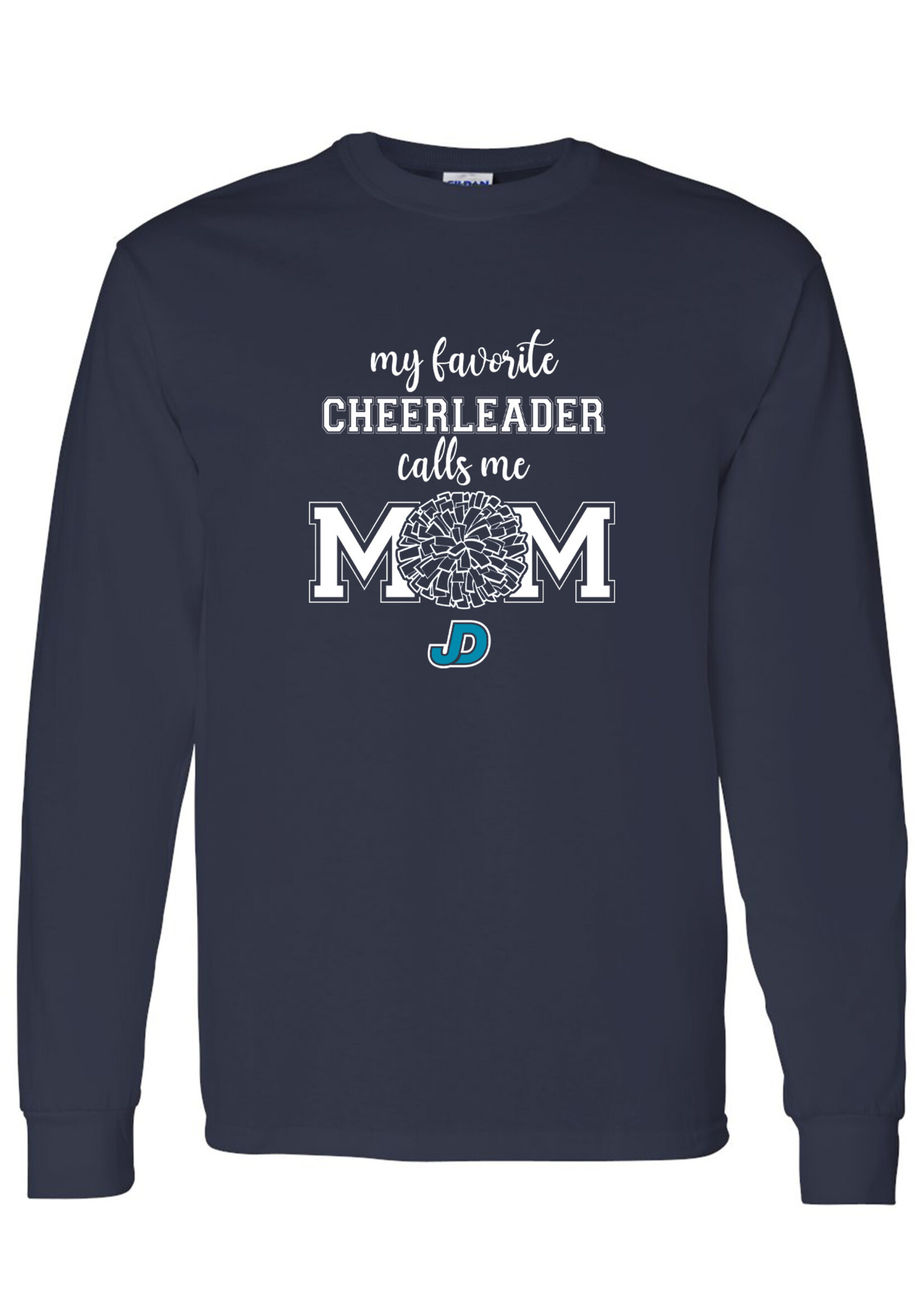 NON-UNIFORM My Favorite CHEERLEADER Calls Me long sleeve t-shirt