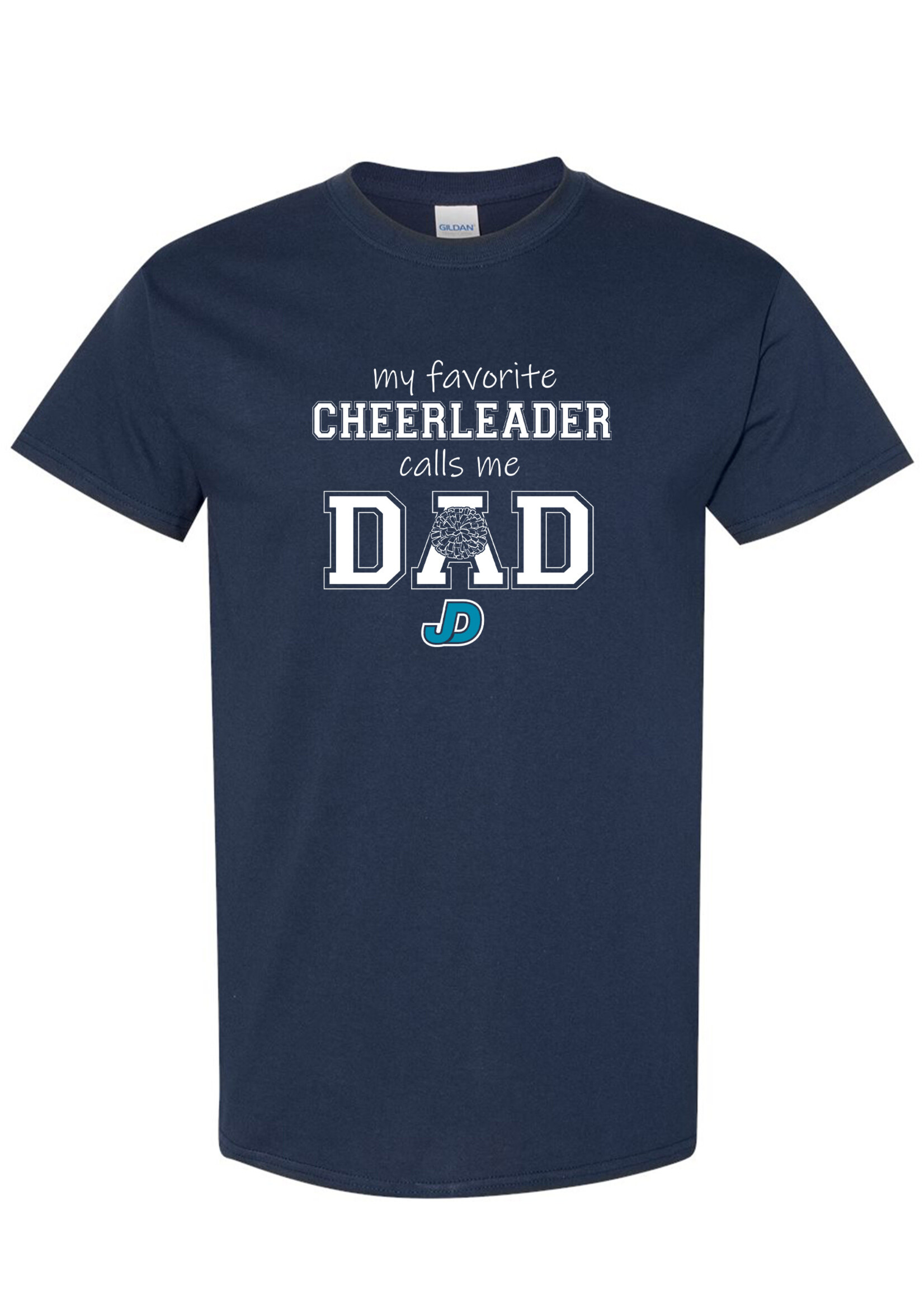 NON-UNIFORM My Favorite CHEERLEADER Calls Me short sleeve t-shirt