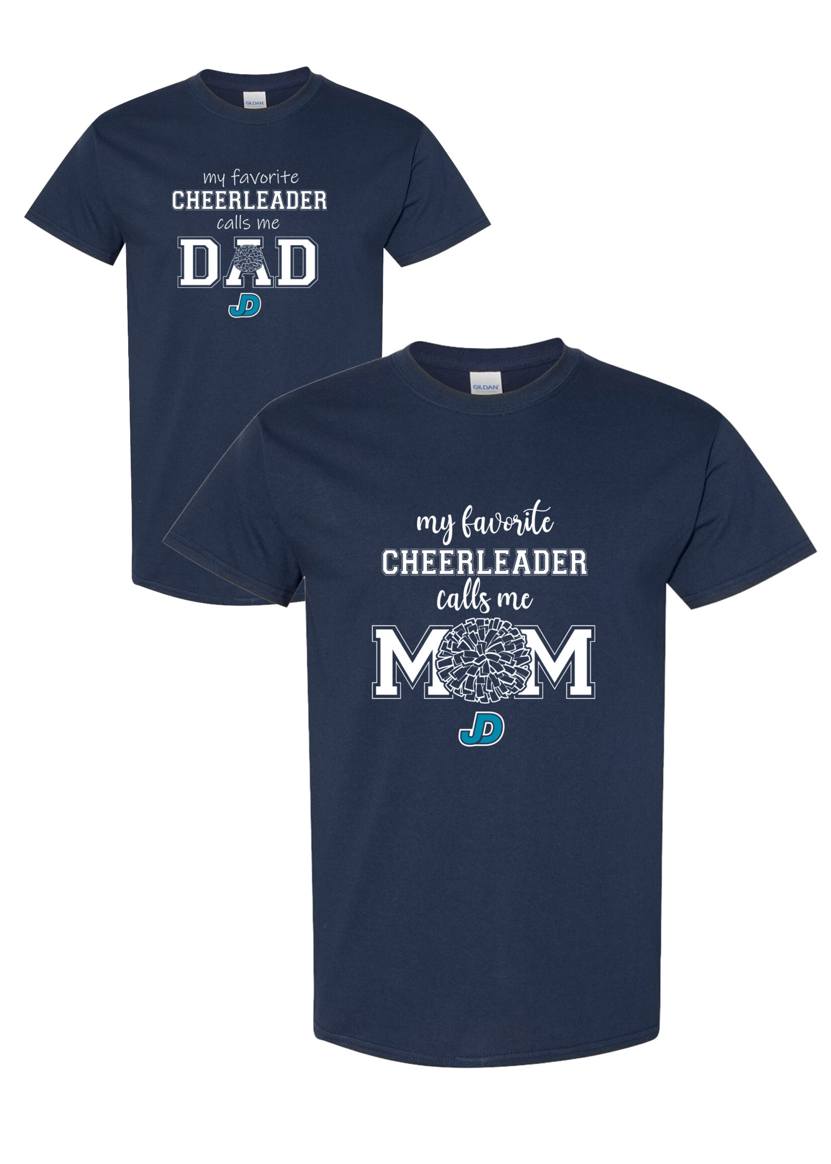 NON-UNIFORM My Favorite CHEERLEADER Calls Me short sleeve t-shirt
