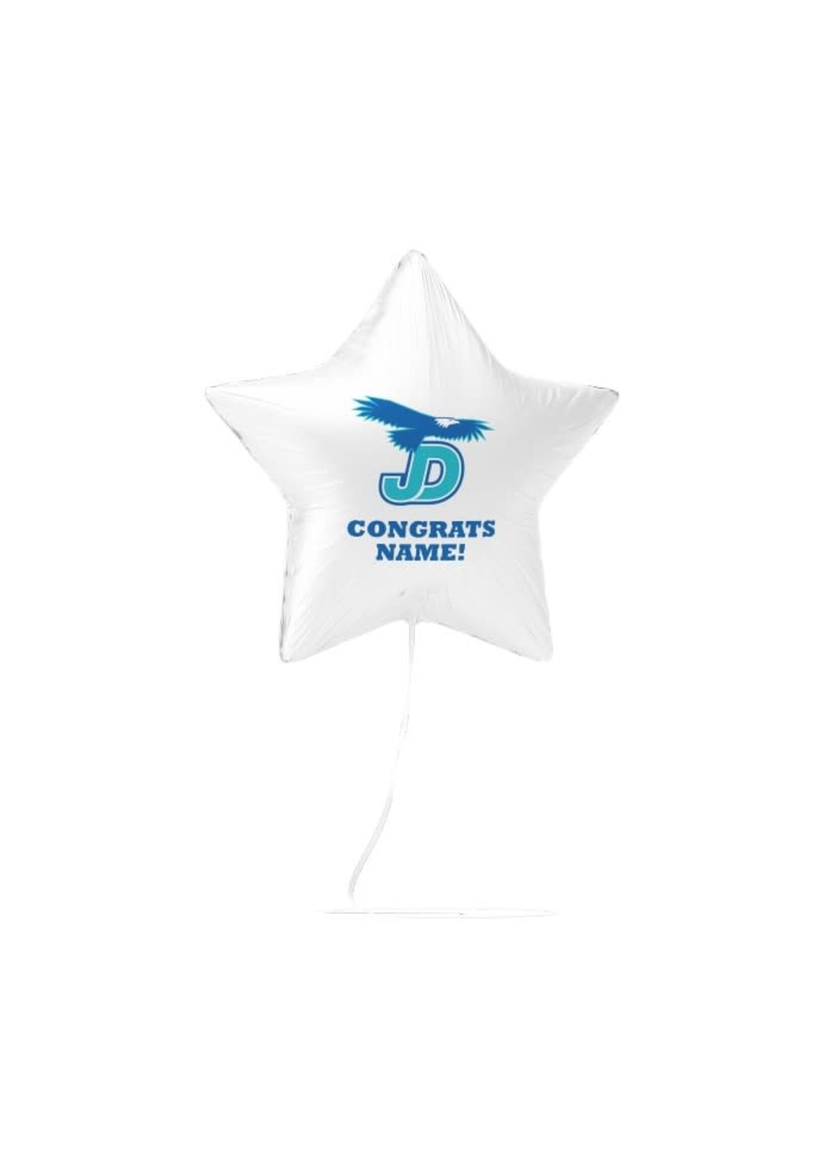 NON-UNIFORM JDCHS Crest Mylar Balloon, 17"