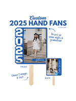 NON-UNIFORM Custom Hand Fans, JD logo