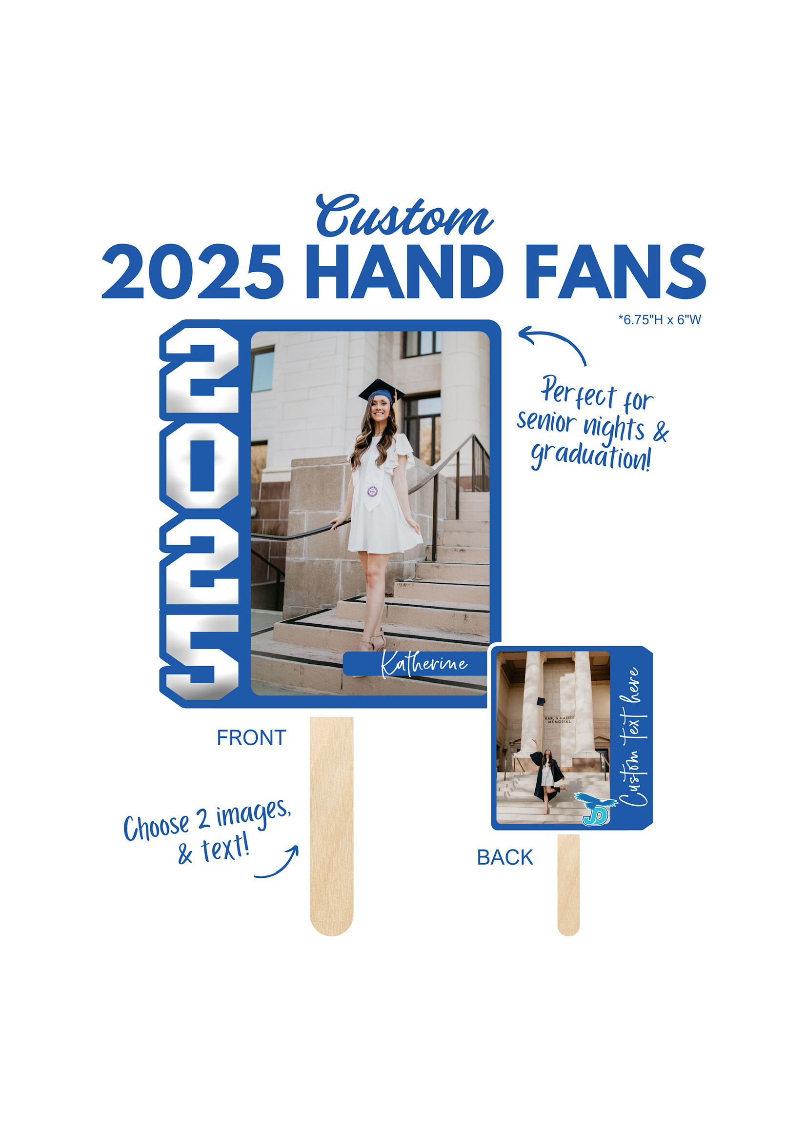 NON-UNIFORM Custom Hand Fans
