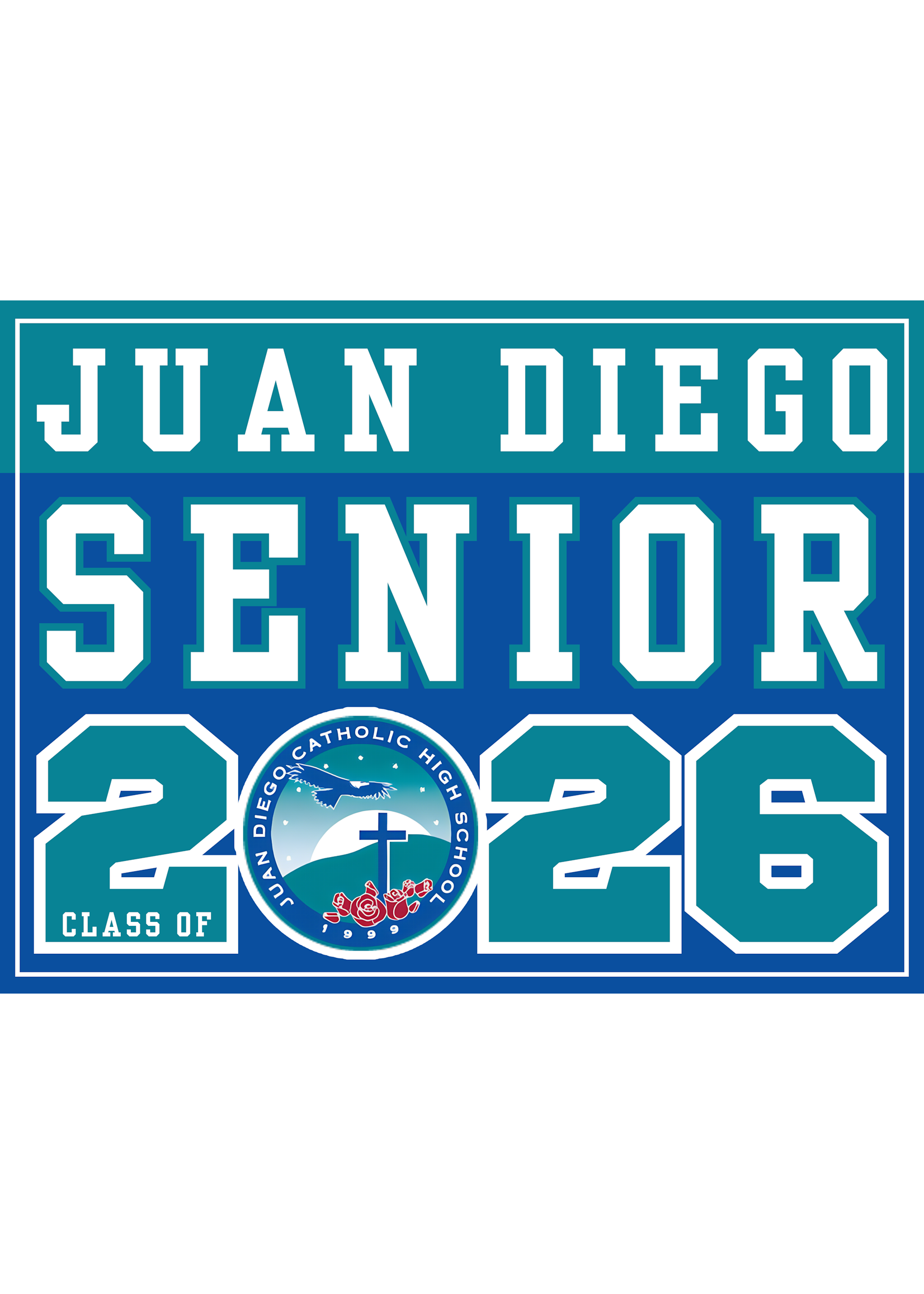 NON-UNIFORM Custom Grad Yard Sign, 18"x24", class of