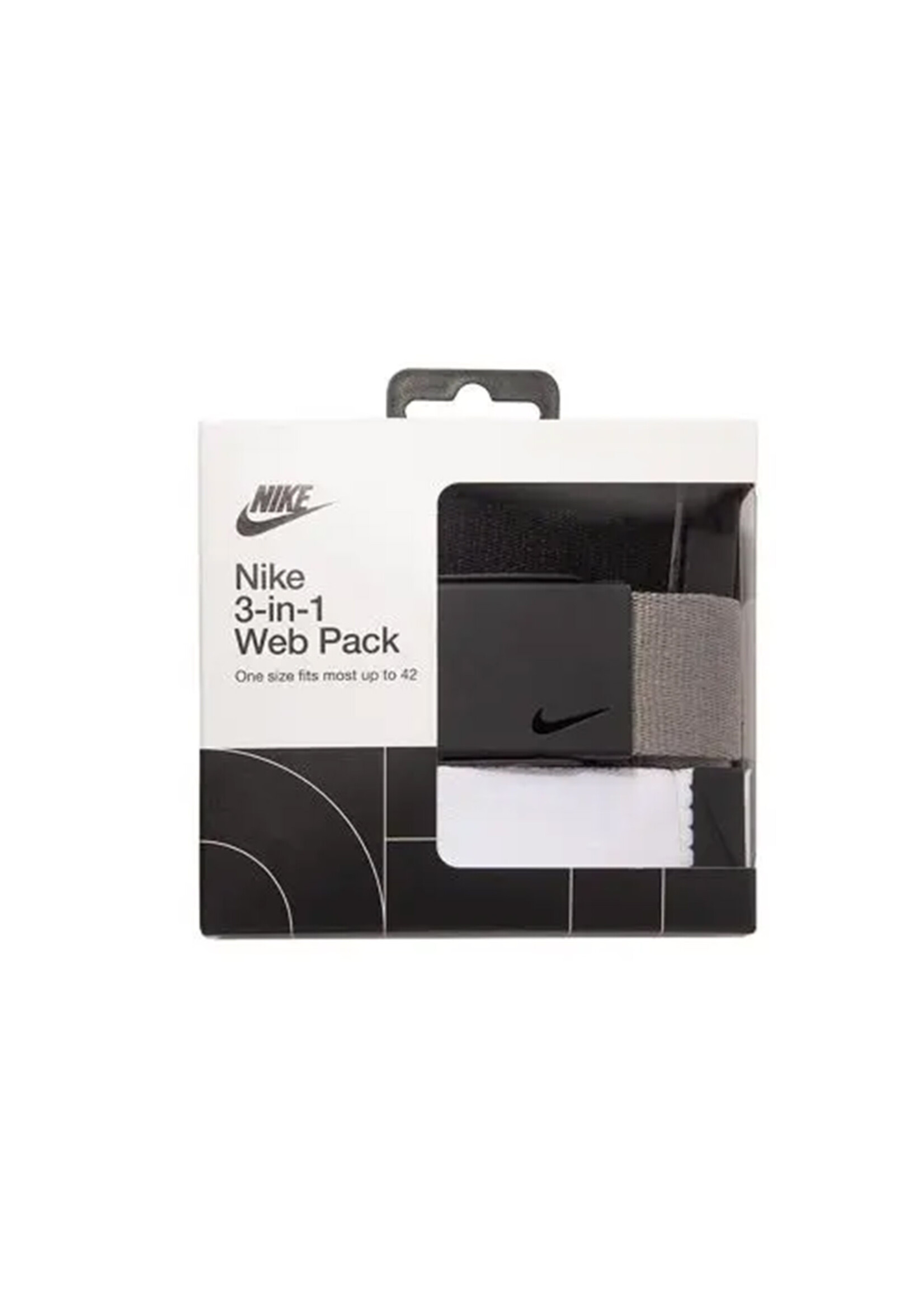 UNIFORM Nike 3-In-1 Web Belt Pack (WHT/GRY/BLK)
