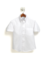 UNIFORM TS/MT Boys Oxford Short Sleeve,  5115 White