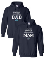 NON-UNIFORM My Favorite SOCCER Player Calls Me hoodie