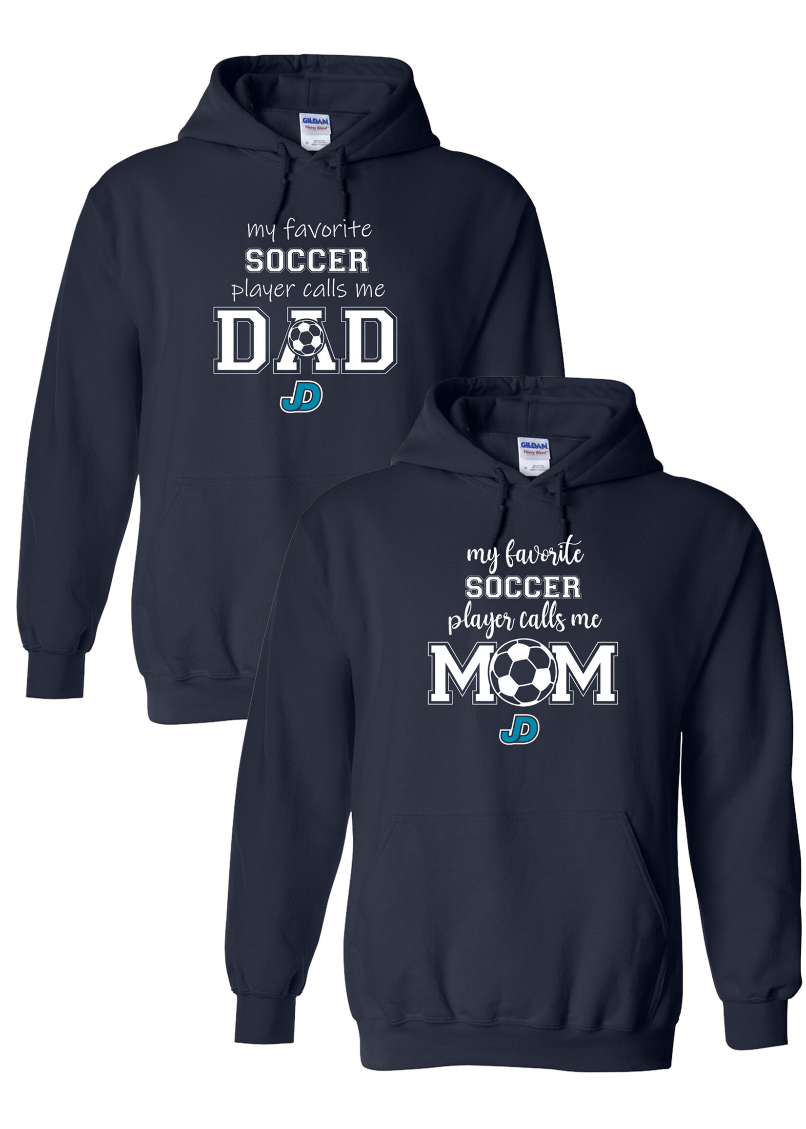 NON-UNIFORM My Favorite SOCCER Player Calls Me hoodie