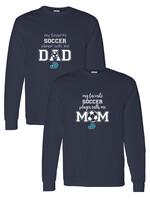 NON-UNIFORM My Favorite SOCCER Player Calls Me long sleeve t-shirt