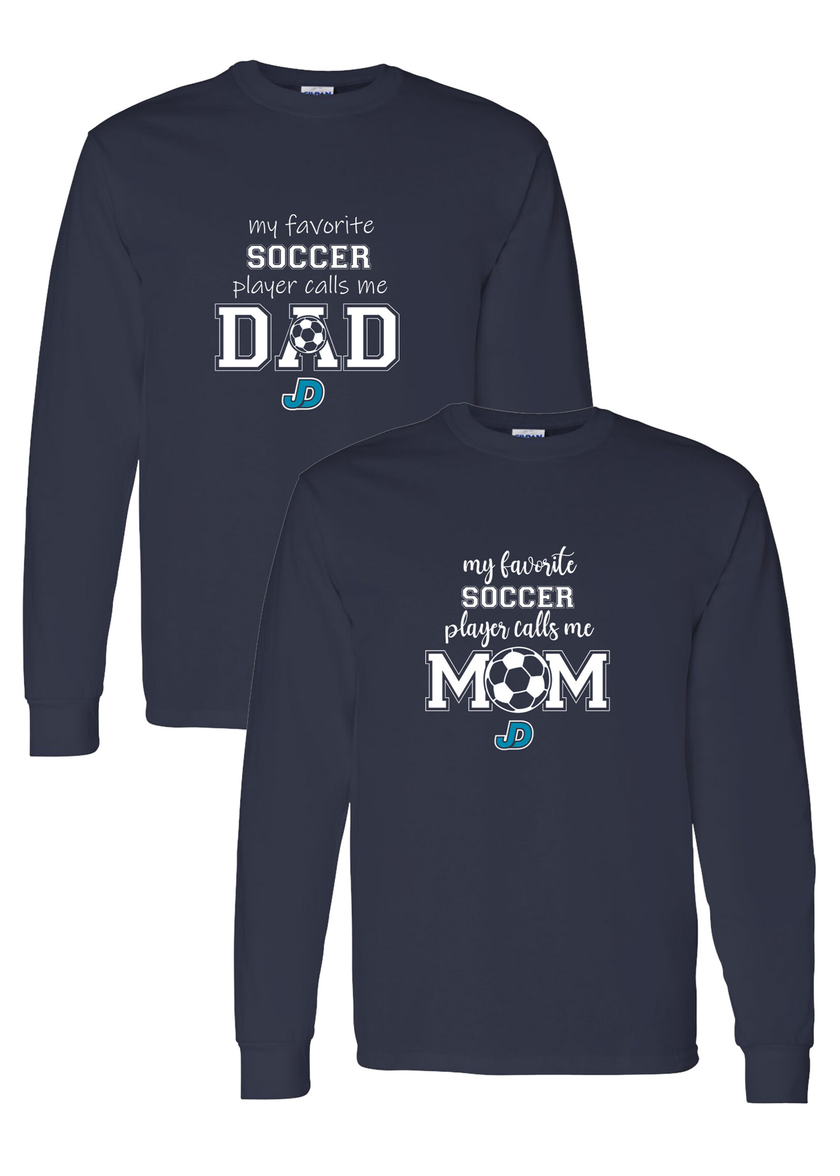 NON-UNIFORM My Favorite SOCCER Player Calls Me long sleeve t-shirt