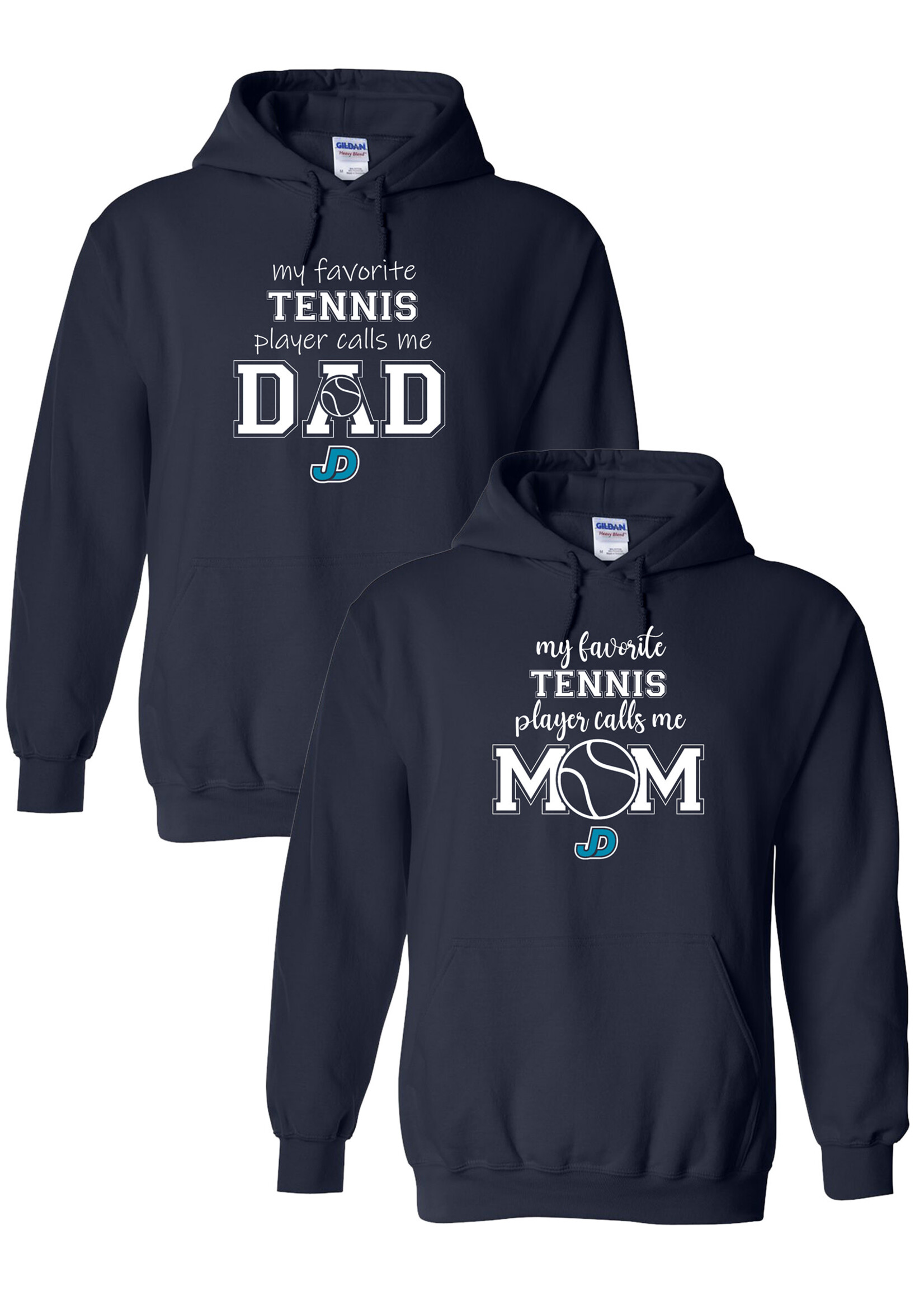 NON-UNIFORM My Favorite TENNIS Player Calls Me hoodie