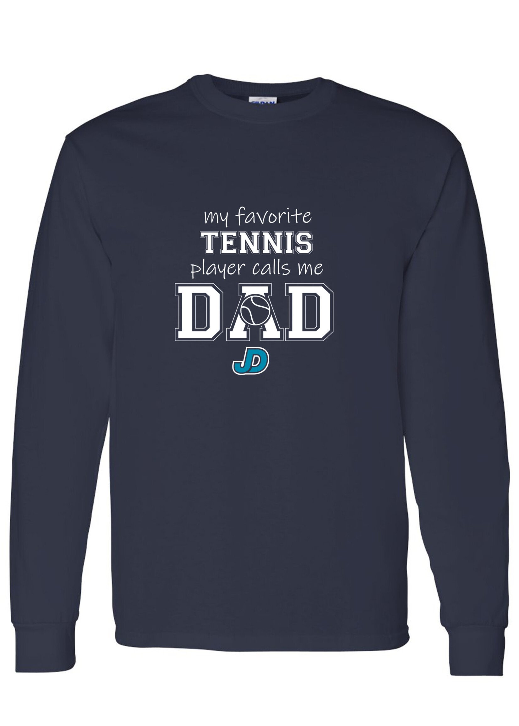 NON-UNIFORM My Favorite TENNIS Player Calls Me long sleeve t-shirt