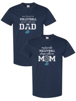NON-UNIFORM My Favorite VOLLEYBALL Player Calls Me short sleeve t-shirt
