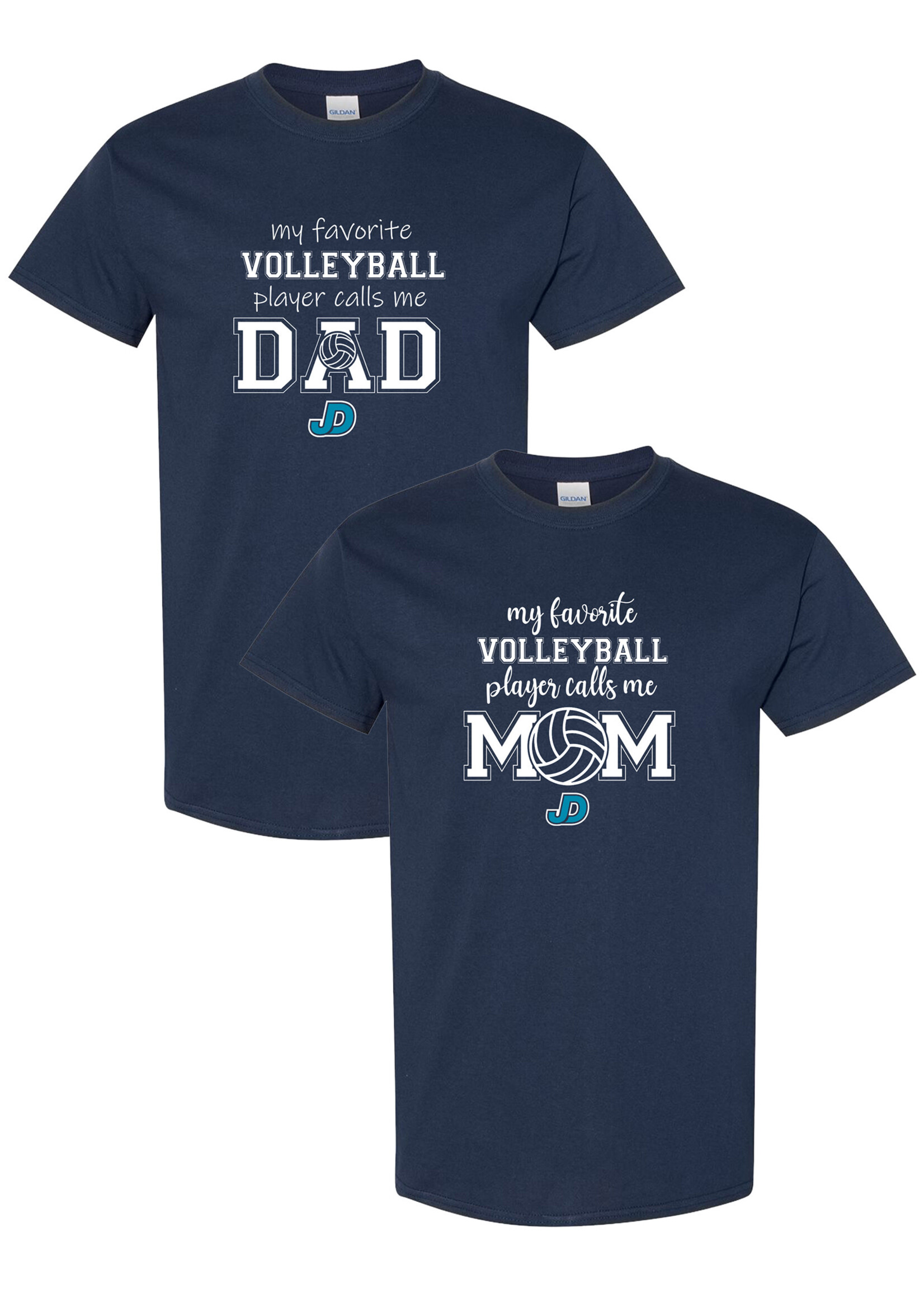 NON-UNIFORM My Favorite VOLLEYBALL Player Calls Me short sleeve t-shirt