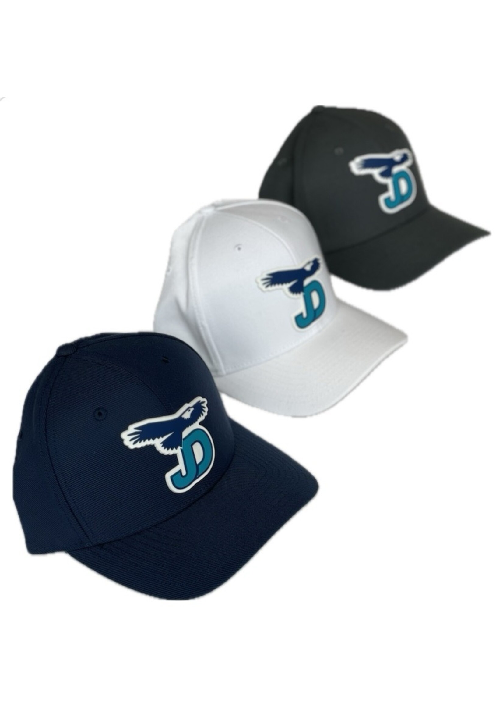 NON-UNIFORM Nike Cap Fitted, raised JD/Eagle logo