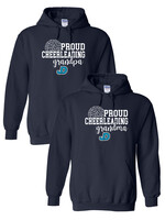 NON-UNIFORM Proud CHEERLEADING Grandparent hoodie