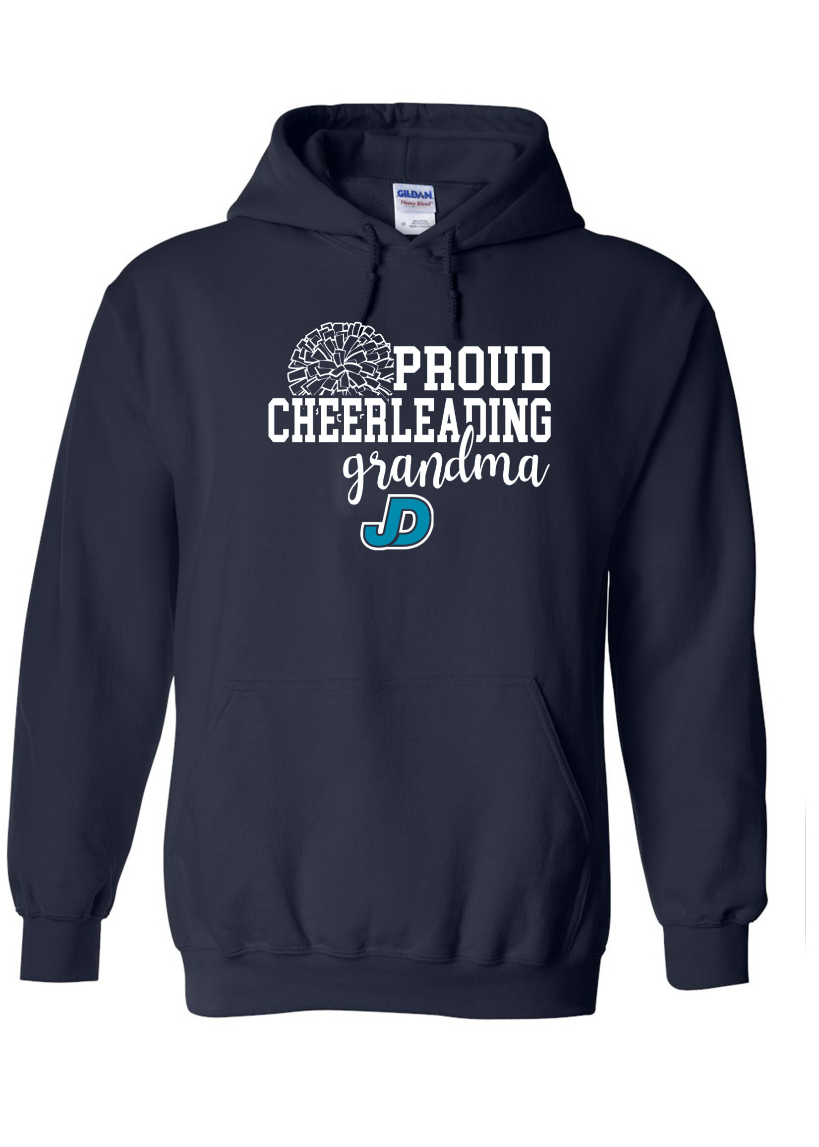 NON-UNIFORM Proud CHEERLEADING Grandparent hoodie