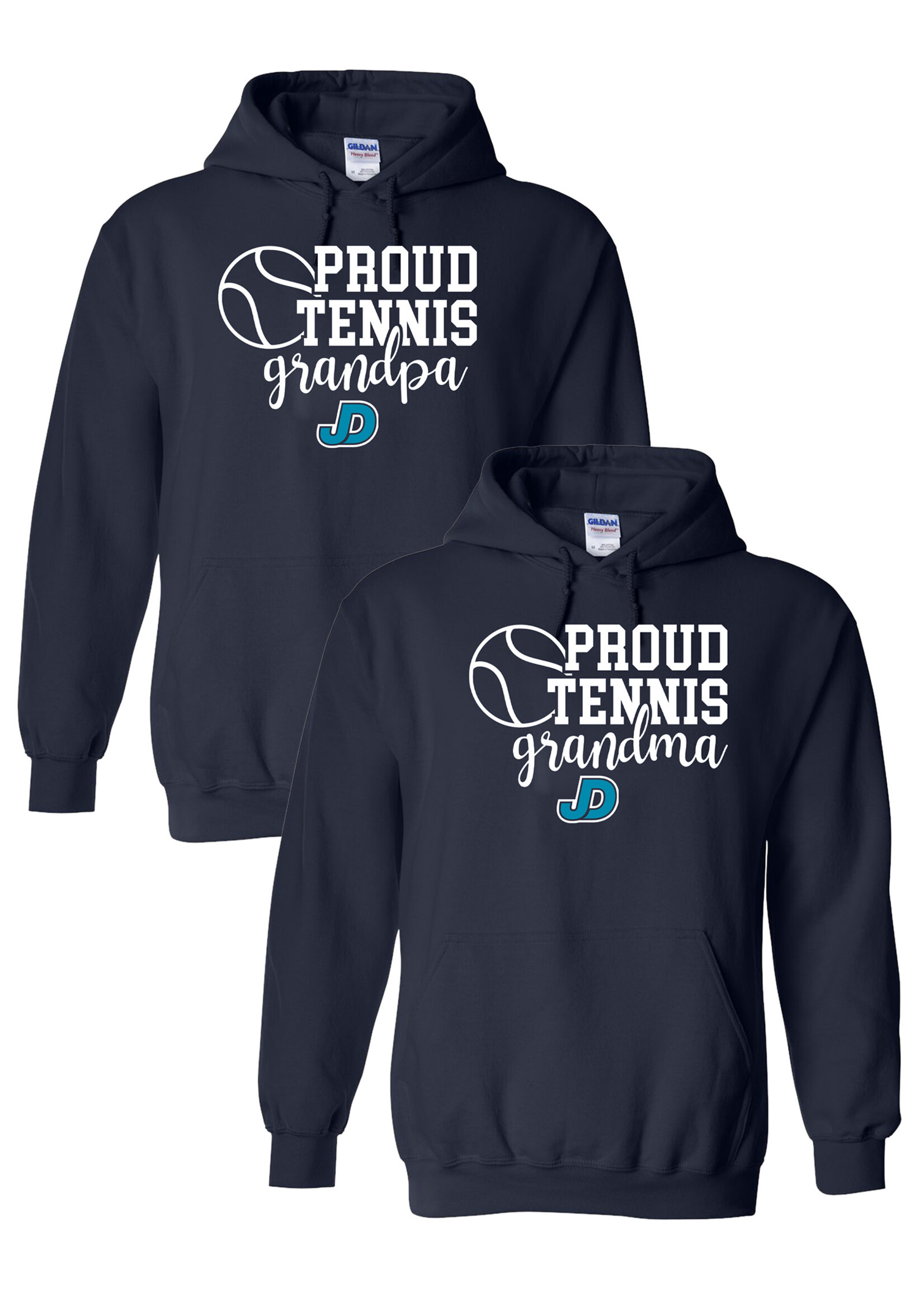 NON-UNIFORM Proud TENNIS Grandparent hoodie