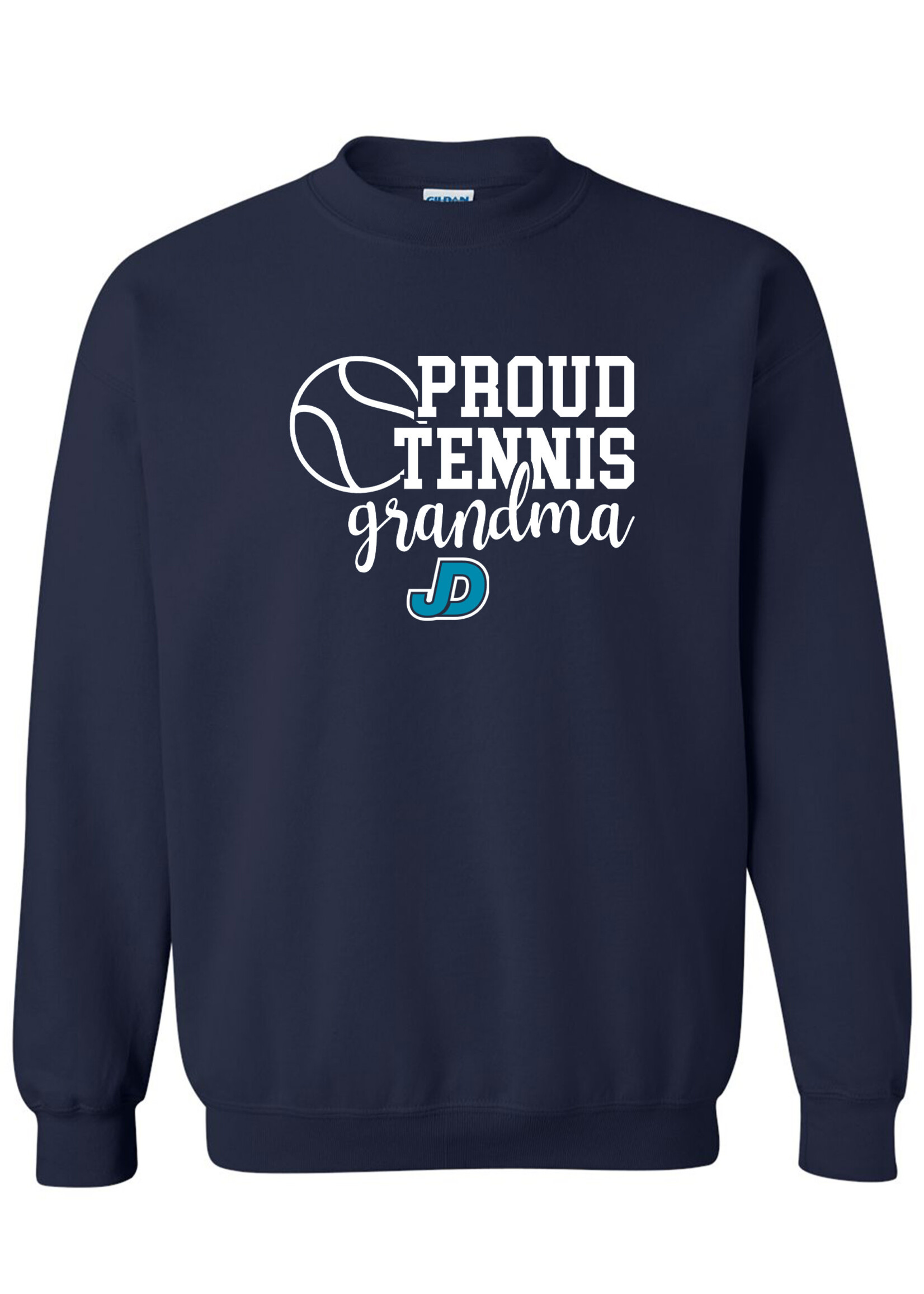 NON-UNIFORM Proud TENNIS Grandparent crew neck sweatshirt