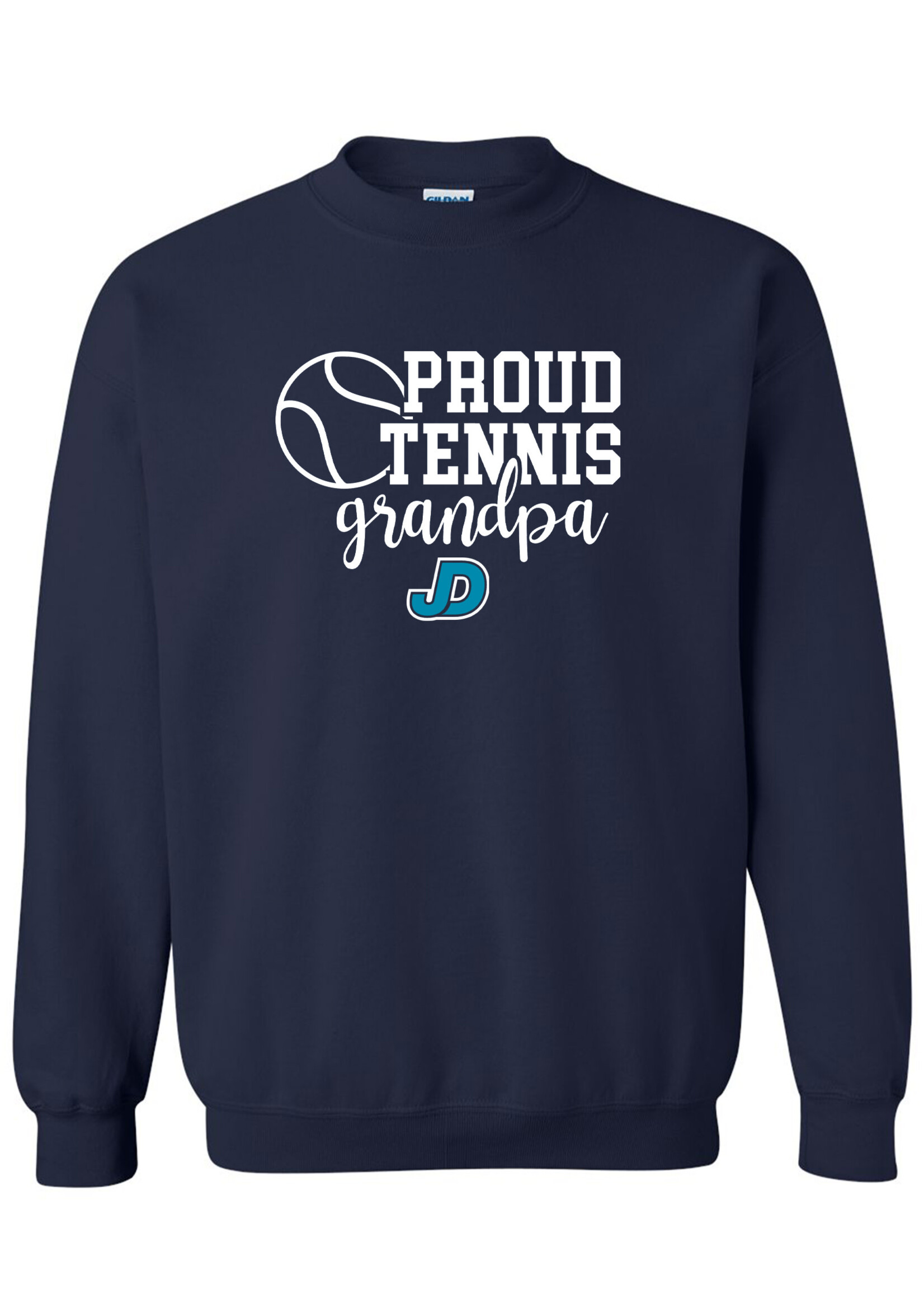 NON-UNIFORM Proud TENNIS Grandparent crew neck sweatshirt