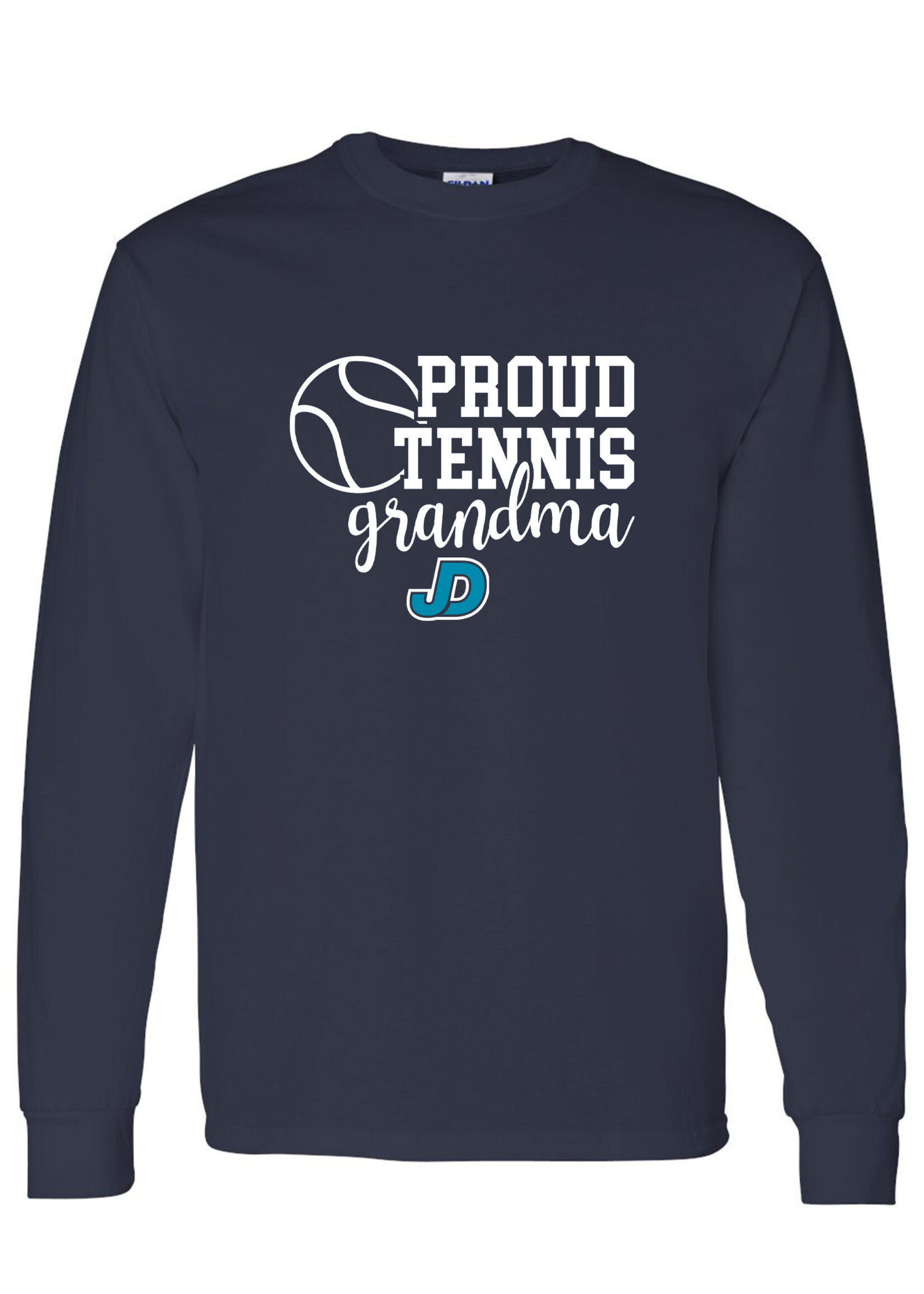 NON-UNIFORM Proud TENNIS Grandparent long sleeve t-shirt