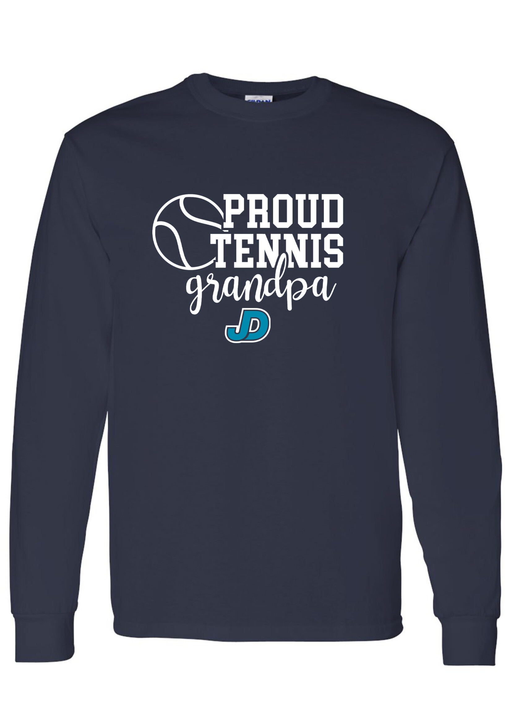 NON-UNIFORM Proud TENNIS Grandparent long sleeve t-shirt