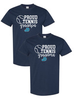 NON-UNIFORM Proud TENNIS Grandparent short sleeve t-shirt