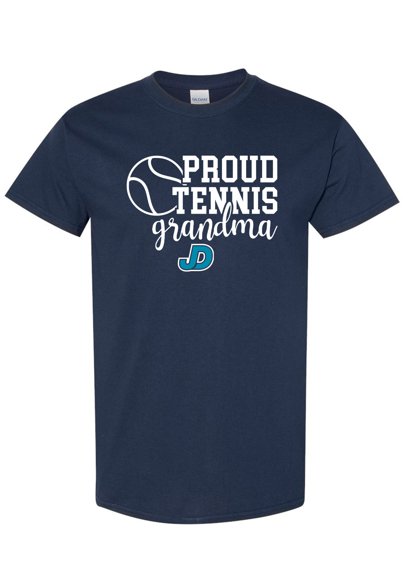 NON-UNIFORM Proud TENNIS Grandparent short sleeve t-shirt