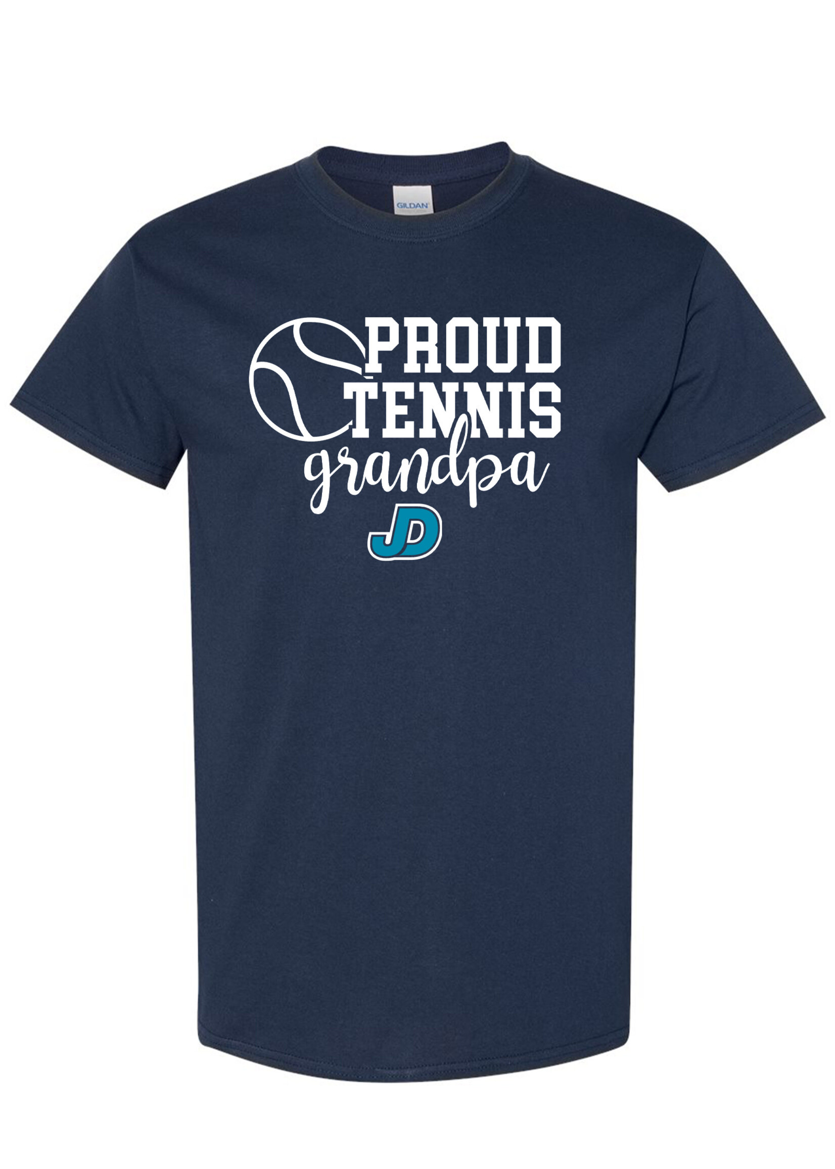 NON-UNIFORM Proud TENNIS Grandparent short sleeve t-shirt