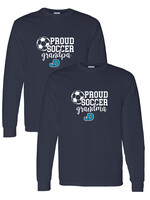 NON-UNIFORM Proud SOCCER Grandparent long sleeve t-shirt