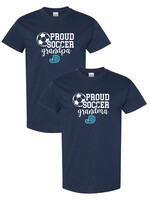 NON-UNIFORM Proud SOCCER Grandparent short sleeve t-shirt